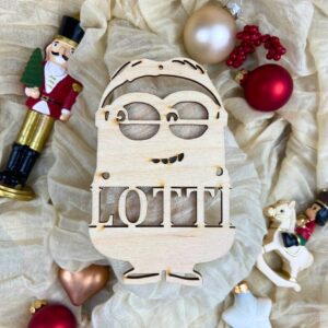 Minionos karácsonyfadísz