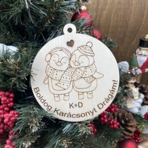 Szerelmes pingvin pár