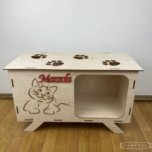 Cica-lak egyedi névvel