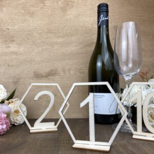 Asztali számjelzők (1-20)